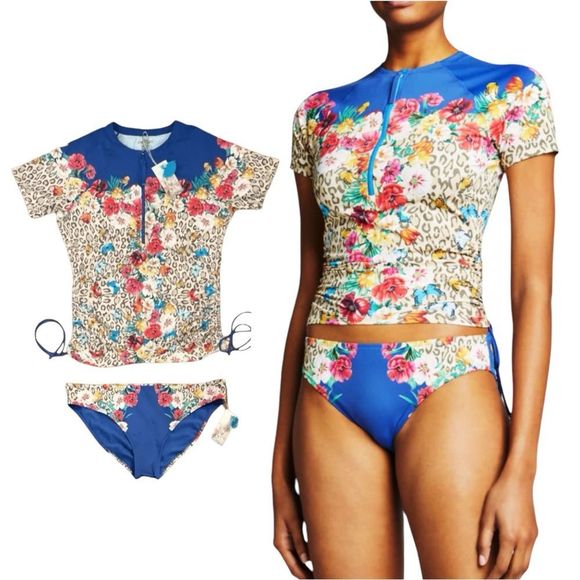Johnny Was Other - NWT Johnny Was Mayflower Surf Shirt & Iva Hipster Bottoms Set